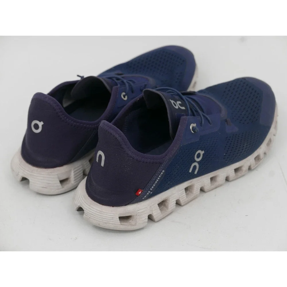 On Running Cloud 5 Coast Shoes Blue Mesh Running Sneakers Men's Size 8.5